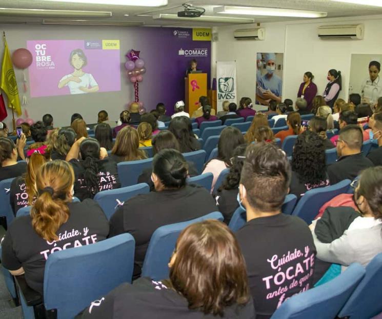Arman estudiantes brigada para prevenir cáncer de mama