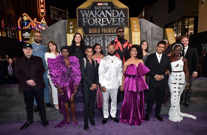 Así vivieron la premier de Black Panther 2