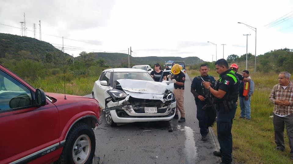 Deja choque dos lesionados