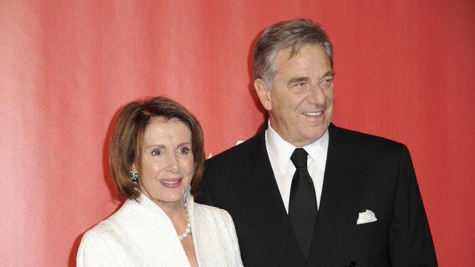 Atacan a marido de Nancy Pelosi en su casa