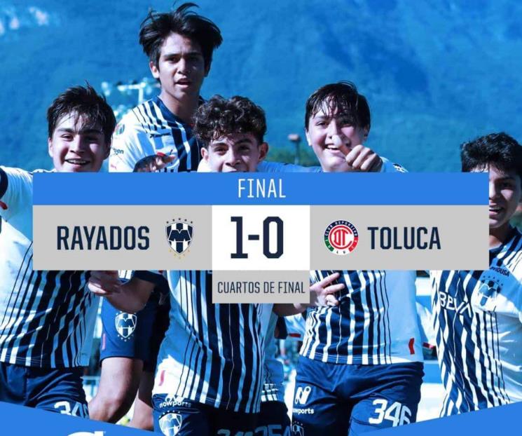 Avanzan inferiores de Rayados en liguilla