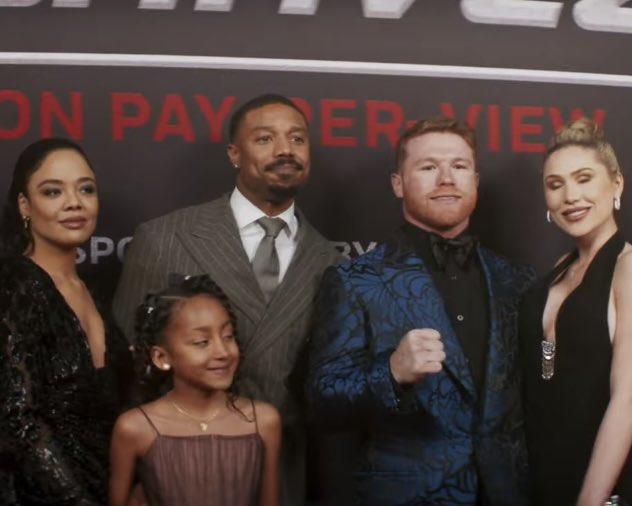 Emociona a Michael Jordan B que Canelo salga en su película