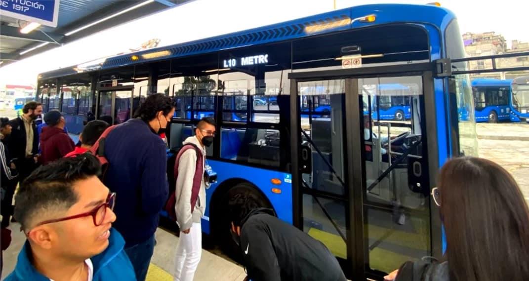 Trolebús Elevado arranca con servicio gratuito en Iztapalapa