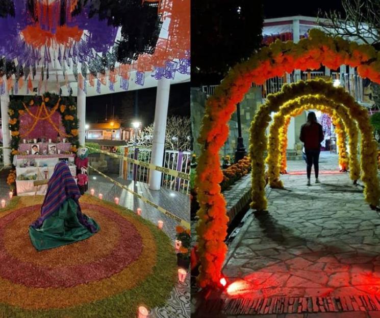 Aquismón inicia festividades por Día de Muertos