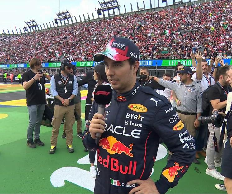 No se conforma Checo con P3 en México; quería victoria