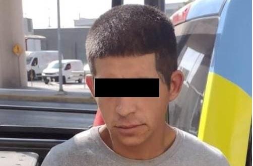 Detenido en flagrancia por robo a casa habitación