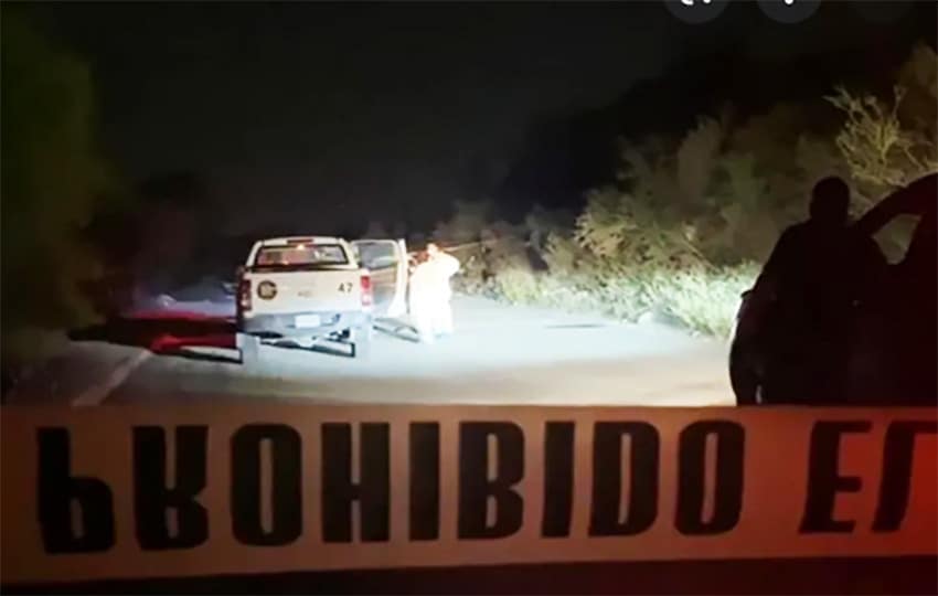 El cadáver de un hombre atado de las manos y en avanzado estado de descomposición, fue localizado en unos contenedores de aguas residuales, en Pesquería
