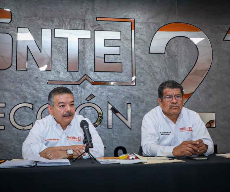 Tienen José Francisco Martínez y SNTE reunión de trabajo