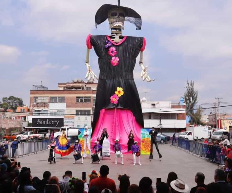 Iztapalapa busca romper récord por catrina