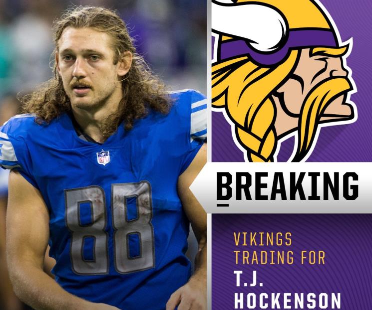 Refuerza Hockenson a Minnesota