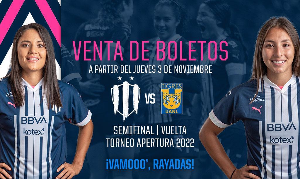Abren este jueves venta de boletos para el Tigres vs Rayadas