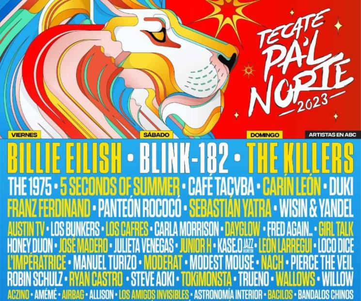 Este es el Line-Up del Pa’l Norte 2023