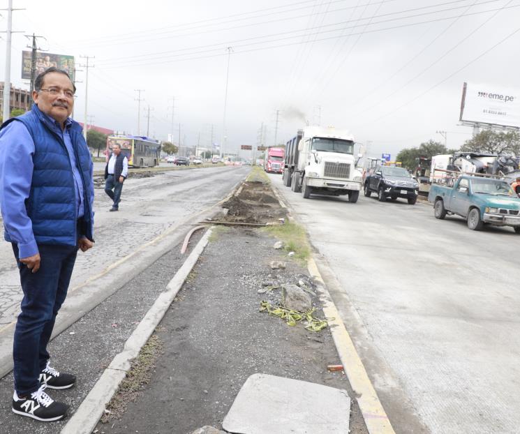 Tienen un avance del 66% obras en Sendero