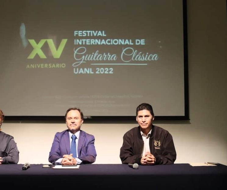 Festival Internacional de Guitarra UANL está de fiesta