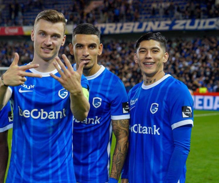 Golea GENK de Arteaga y siguen de líderes en Bélgica Golea GENK de Arteaga y siguen de líderes en Bélgica
