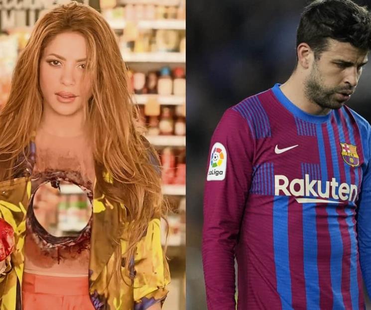 Piqué prefería el futbol que tener intimidad con Shakira