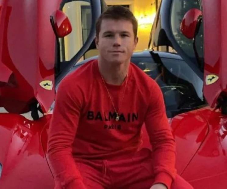 Ferrari de Canelo Álvarez costó una fortuna
