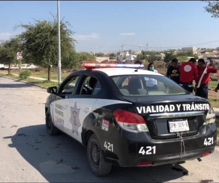 Deja choque de motos un herido