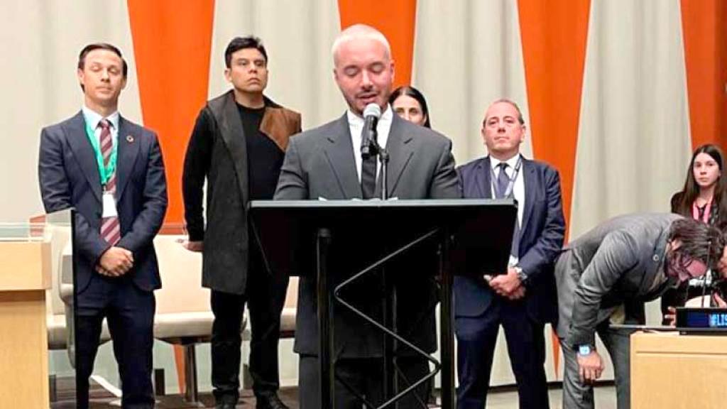 Galardona la ONU a J. Balvin