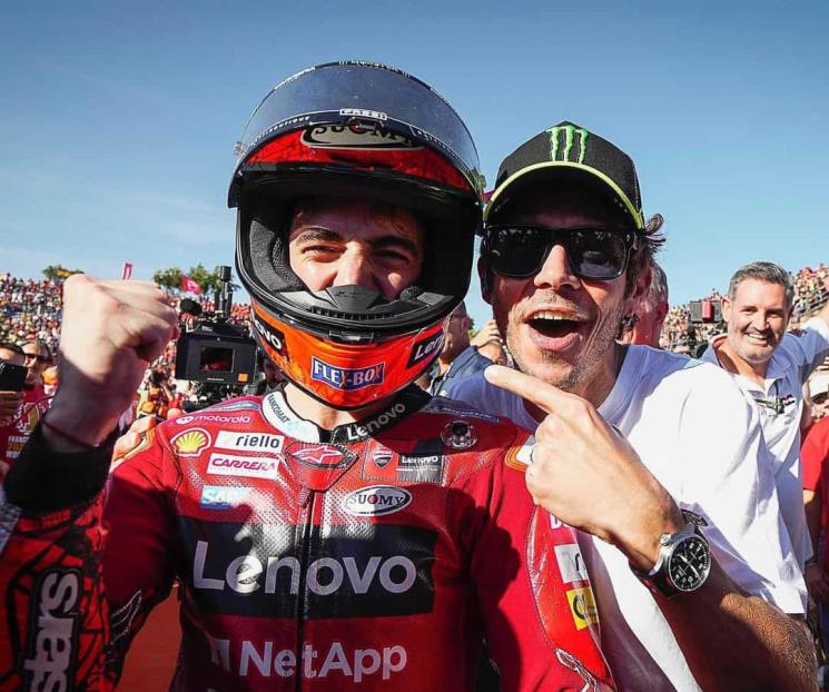 Se corona campeón Bagnaia en el MotoGP