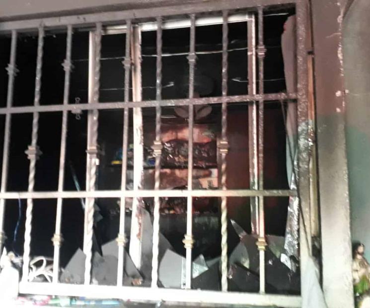 Incendio en domicilio deja una persona sin vida