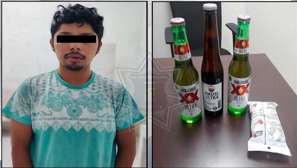 Aprehenden a ladrón