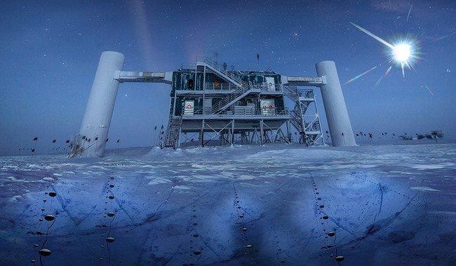 Detectan  bajo la Antártida neutrinos fantasmas