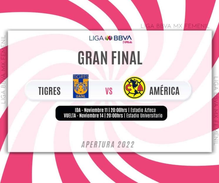 Anuncian fechas y horarios de la Final Femenil
