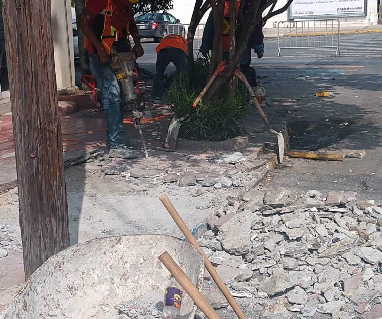 Inician obras de regeneración del Centrito Valle