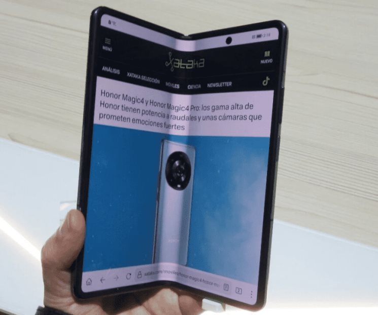 El nuevo plegable de Honor y un tope de gama normal
