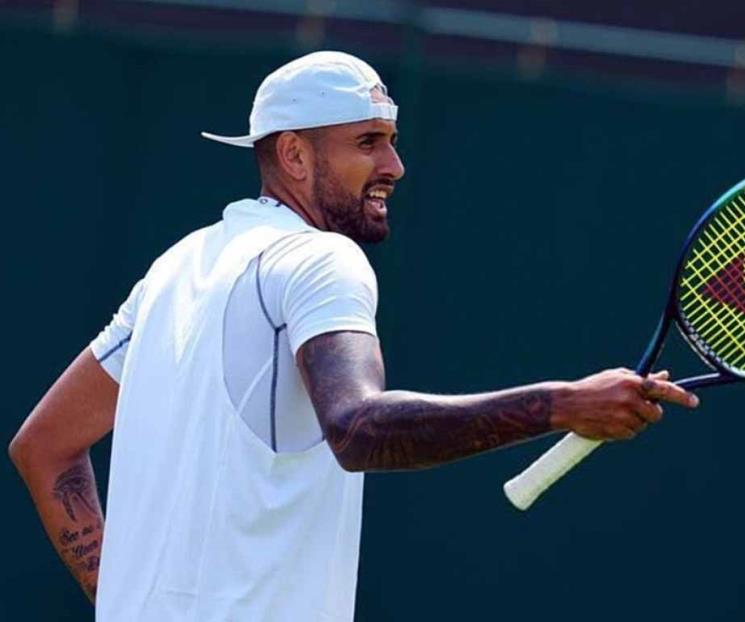 Nick Kyrgios convive con niños