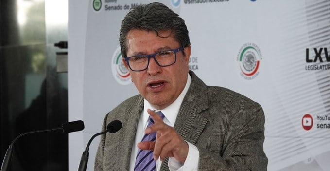 Recibe Monreal respaldo de 87 senadores