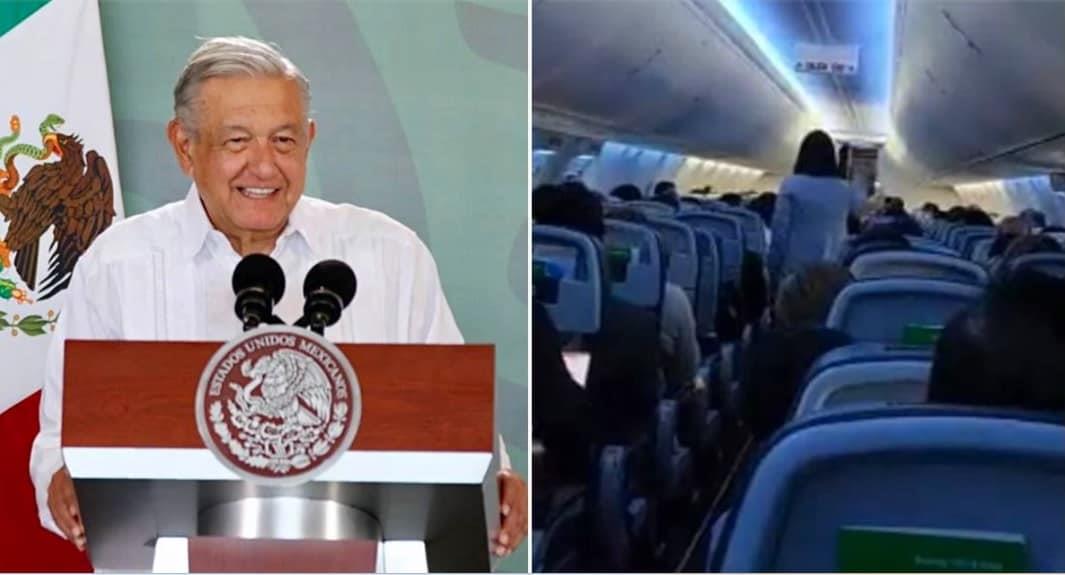 Tengo una aceptación del 70%, AMLO luego de ser increpado