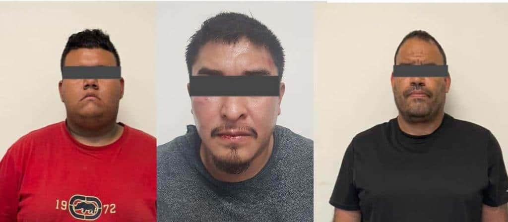 Arrestan a tres integrantes de una banda de asaltantes, que utilizaban equipo táctico militar, para cometer los ilícitos