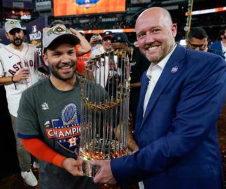 Se marcha gerente general de Astros luego del título