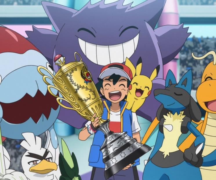 ¡Lo logró! Tras 25 años, Ash es el mejor entrenador Pokemón