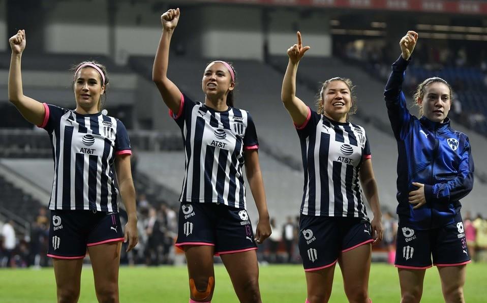 Dominan Rayadas y Tigres el top 10 de equipos femeninos