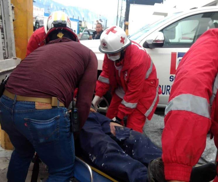 Resulta herido  al sufrir descarga eléctrica