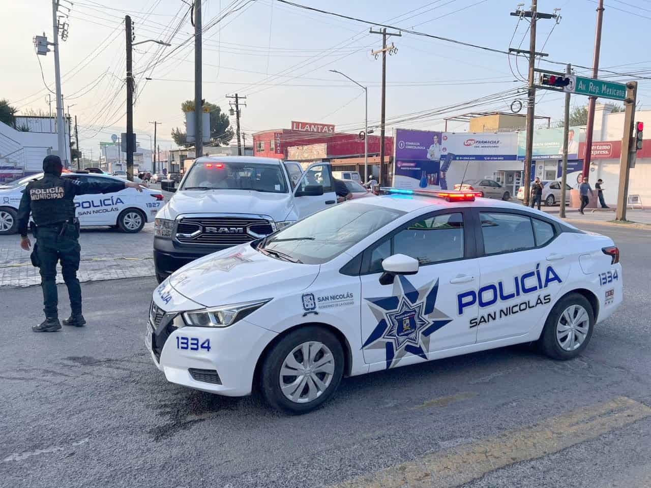 La AEI mediante una ficha informó que fueron siete los presuntos integrantes de un Cartel de la droga detenidos, tras la persecución y balacera, en San Nicolás y Guadalupe