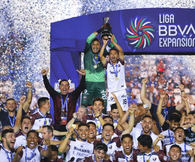 Es Atlante campeón de la Liga de Expansión