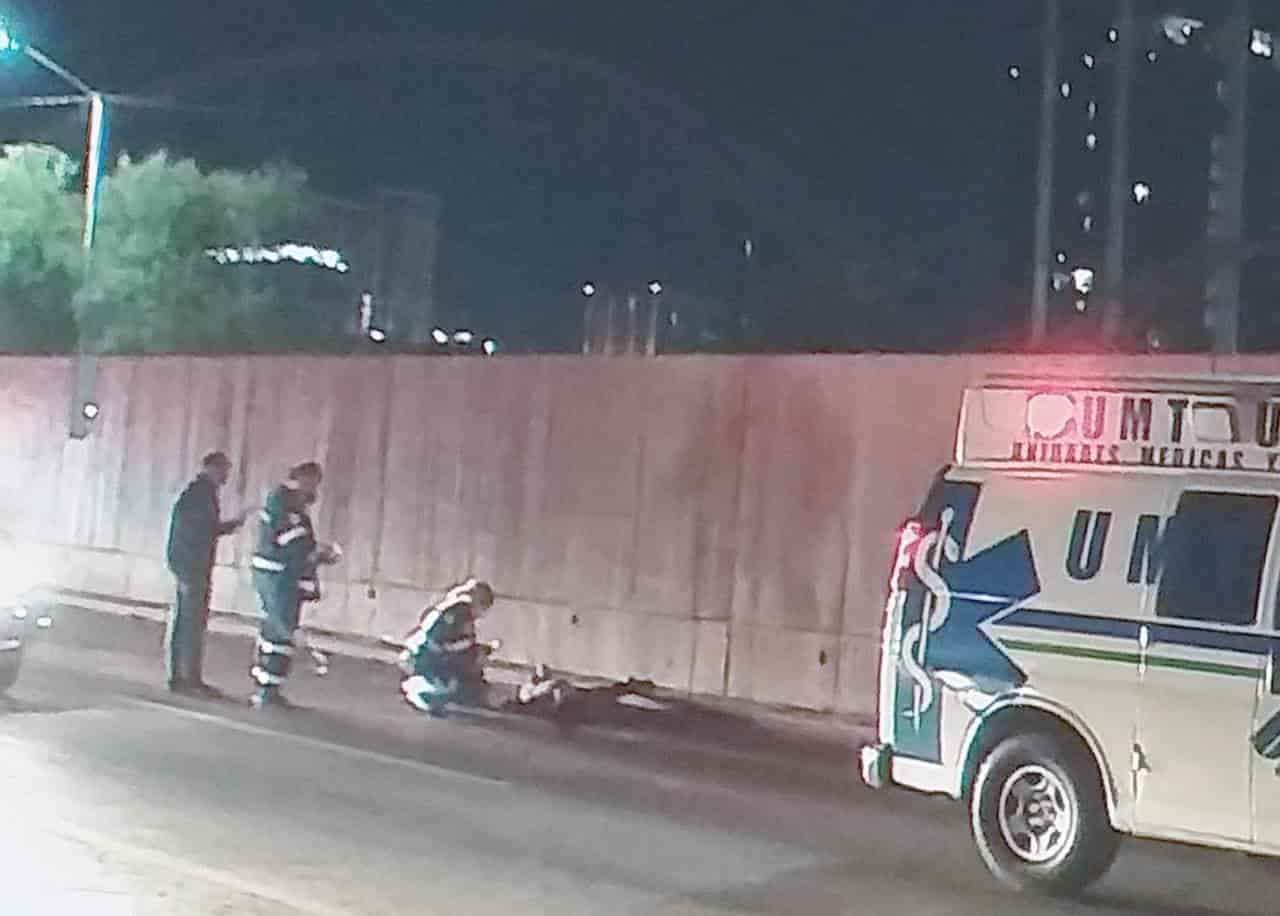 Al intentar cruzar la Avenida Morones Prieto a la altura de la Colonia Independencia, un hombre murió al ser atropellado