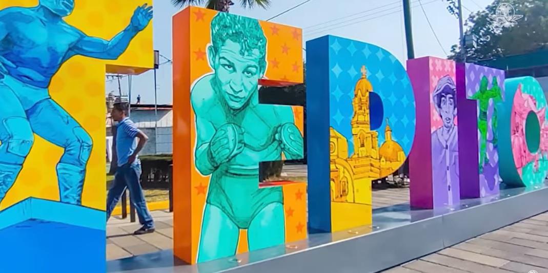 Tepito, con letras de pueblo mágico