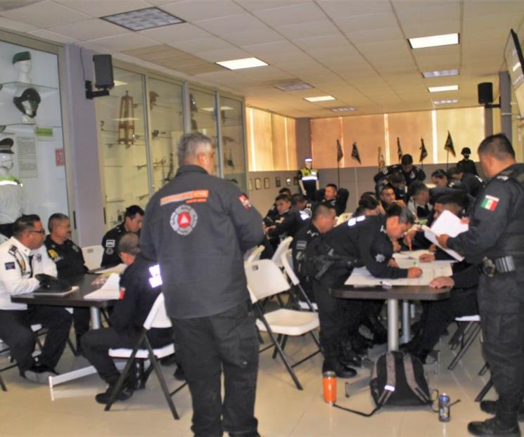 Toman policías de Escobedo curso “Comando de Incidentes”