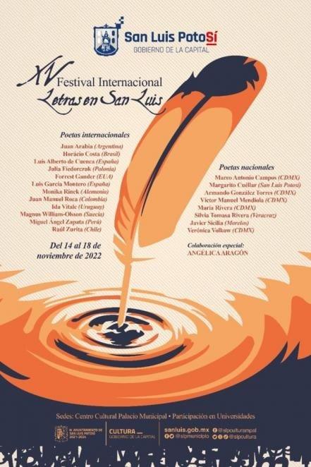 Conoce las actividades del Festival de las Letras en SLP