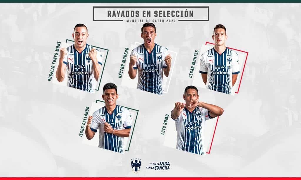 Serán Rayados la base del Tri en el Mundial