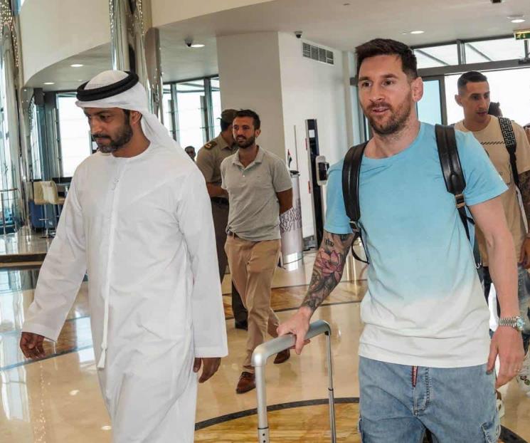 Ya entrena Messi con Argentina para el Mundial