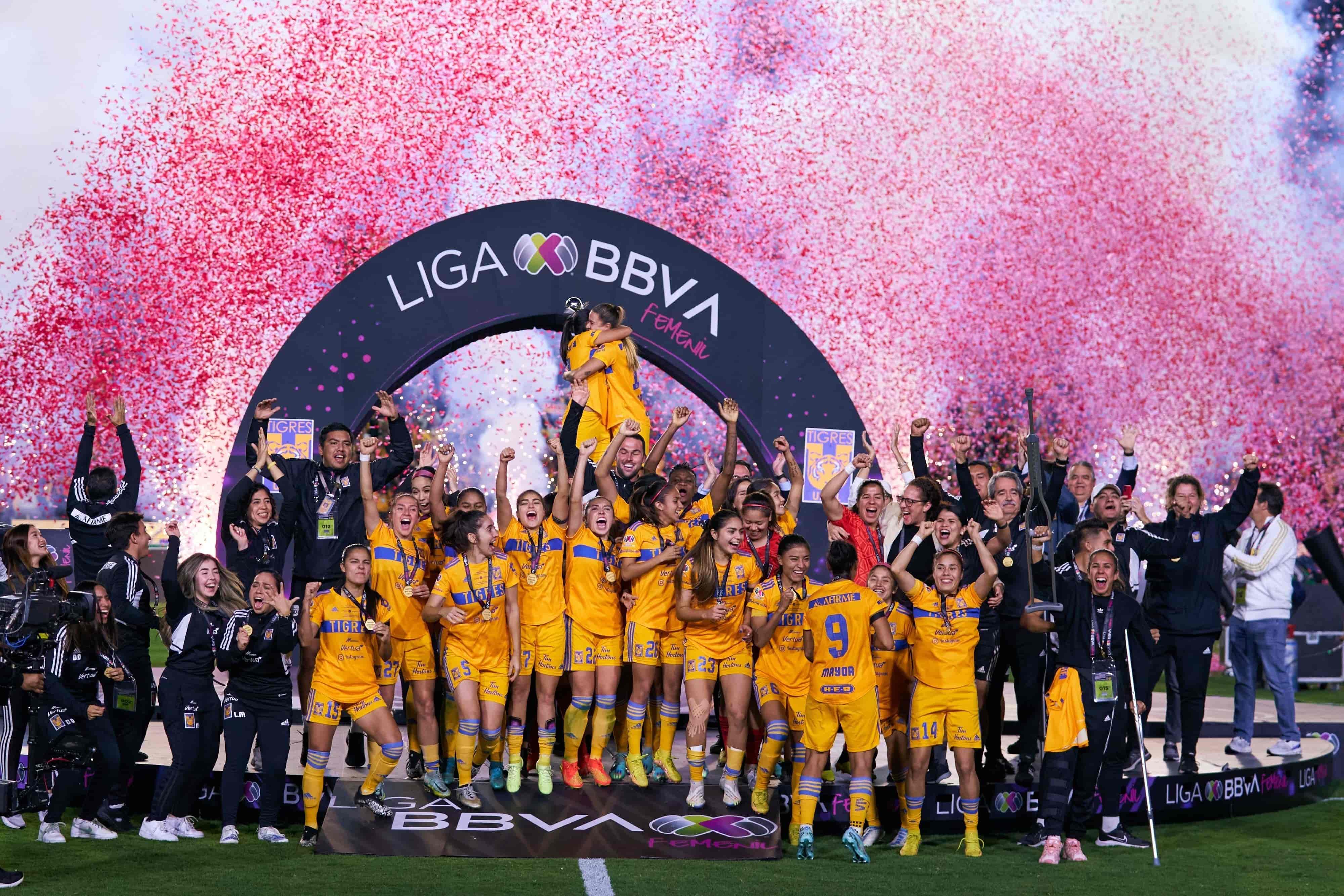 Tigres Femenil es campeón del Apertura 2022.