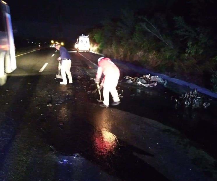 Deja choque caos vial en Montemorelos
