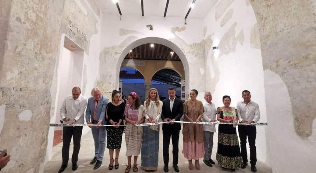 Inaugura Murat la Real Alhóndiga de Antequera en Oaxaca