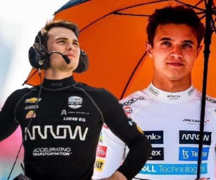 Bromea OWard sobre conducir coche de Norris en Abu Dhabi